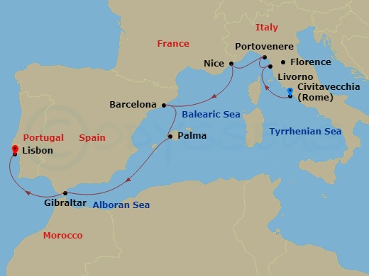 10-Night Mediterranean Icons Voyage