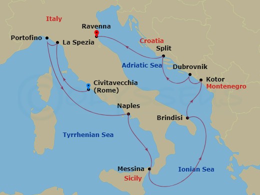 10-night Best Of Italy & Croatia Cruise