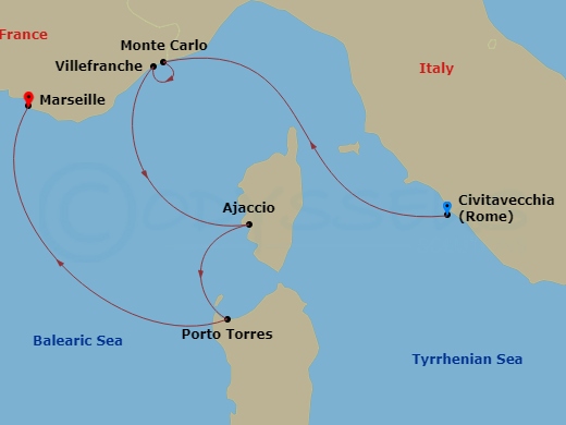 7-night Mediterranean Cruise