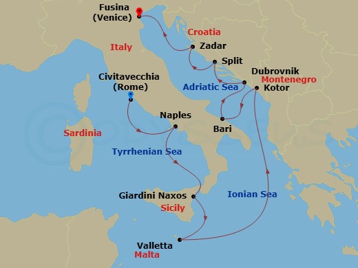 10-night Mediterranean Cruise