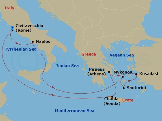 9-night Greek Isles Cruise