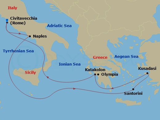 7-night Mediterranean & Aegean Cruise