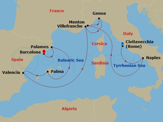 10-night Mediterranean Cruise