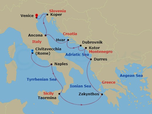 10-night Allure Of The Adriatic Voyage