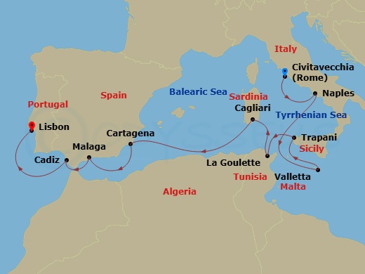 14-night Mediterranean Cruise