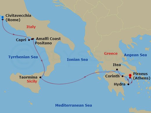 7-Night Greece & Italy Discovery Cruise