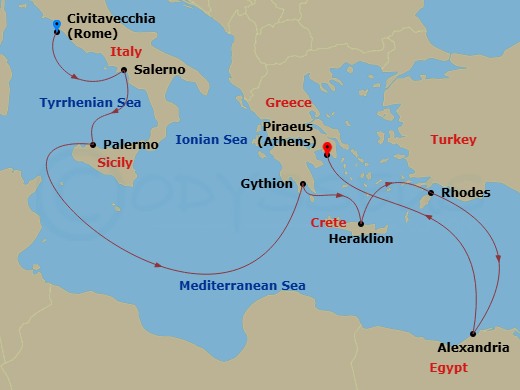 10-night Mediterranean Cruise