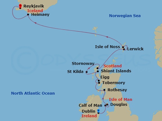 10-night Wild Scottish Isles & Iceland Cruise