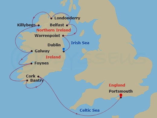 12-Night Ireland Intensive Voyage