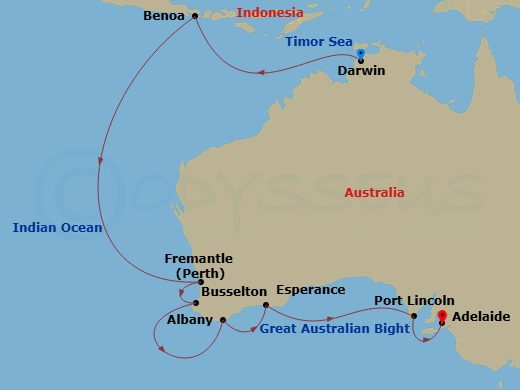 17-night Australia/New Zealand Cruise