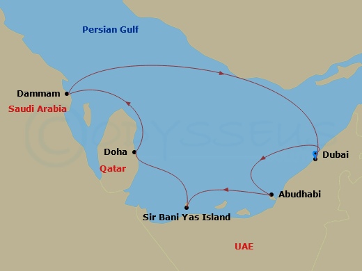 7-night A Journey from Dubai to Dubai Cruise