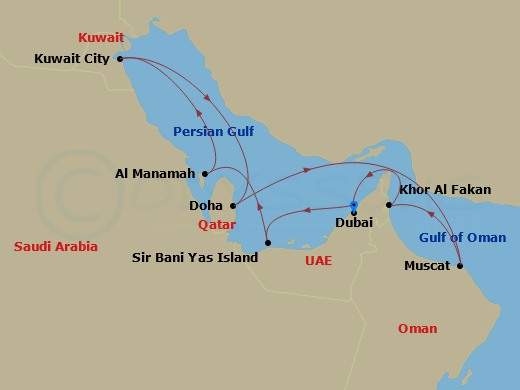 12-night Middle East Cruise