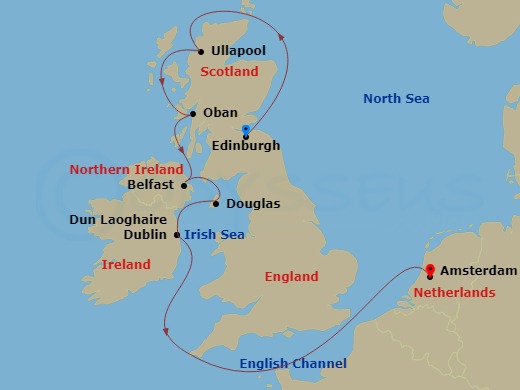 10-night The Emerald Isle and Scottish Highlands Cruise