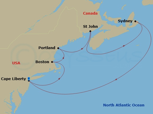 9-night Canada & New England Cruise