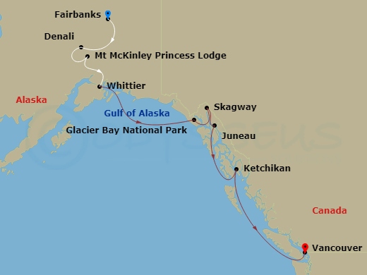 13-night Denali Explorer Cruisetour #KB6