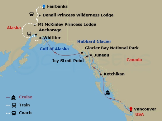 12-night Denali Explorer Cruisetour #IB5