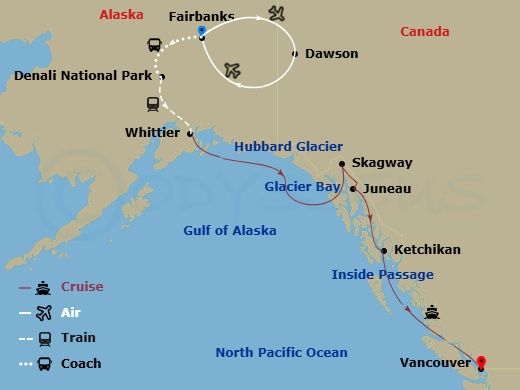 13-night Denali & Yukon Cruiestour #Y7L