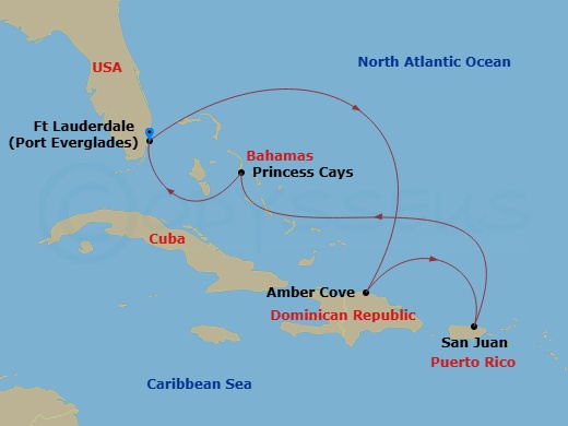 7-night Eastern Caribbean Cruise With Puerto Rico