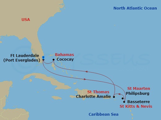 8-night Eastern Caribbean & Perfect Day Cruise