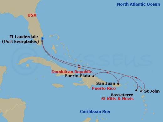 8-night Antigua, St. Kitts, & San Juan Cruise