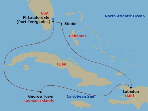7-night Labadee & Cayman Cruise