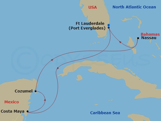 6-night Western Caribbean  Cruise