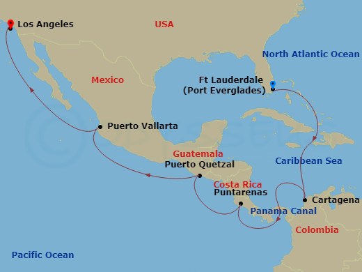 15-night Panama Canal Connoisseur Cruise