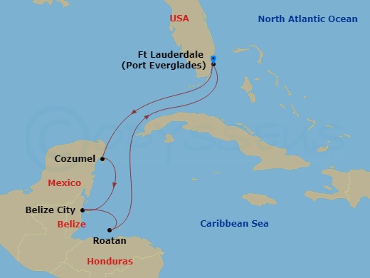 7-night Western Caribbean With Mexico Holiday Cruise