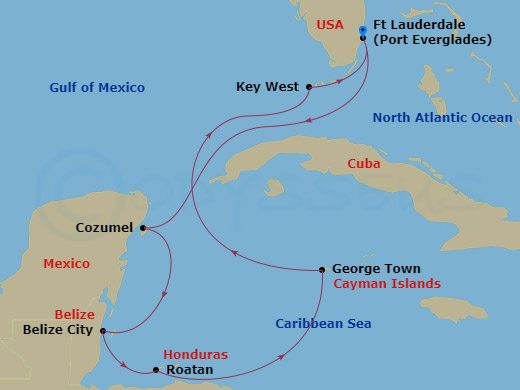9-night Western Caribbean Cruise