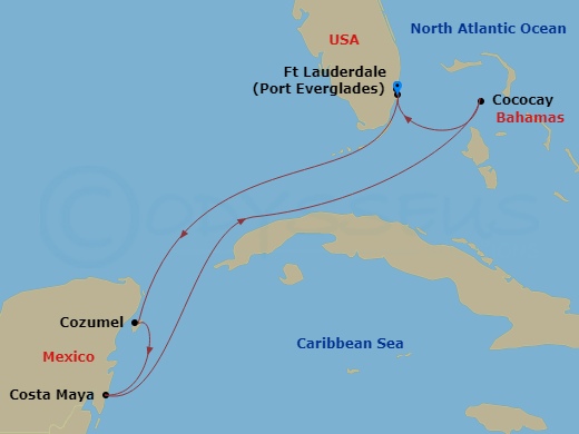 6-night Western Caribbean & Perfect Day Cruise