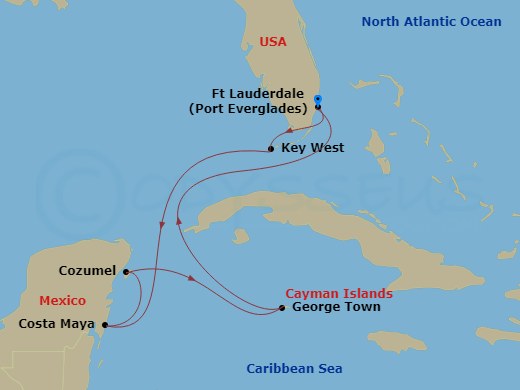 9-night Western Caribbean Cruise
