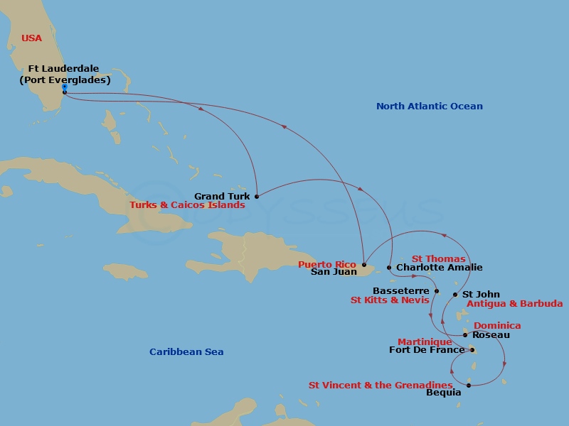 14-night Caribbean Cruise