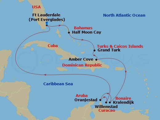 10-night Southern Caribbean Seafarer Cruise