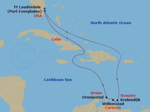 8-night Southern Caribbean With ABC Islands Cruise