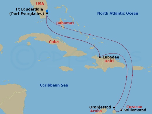 8-night Southern Caribbean Cruise