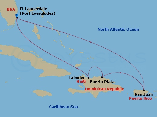 7-night Eastern Caribbean Holiday Cruise