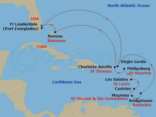 14-Night Caribbean Holiday Voyage