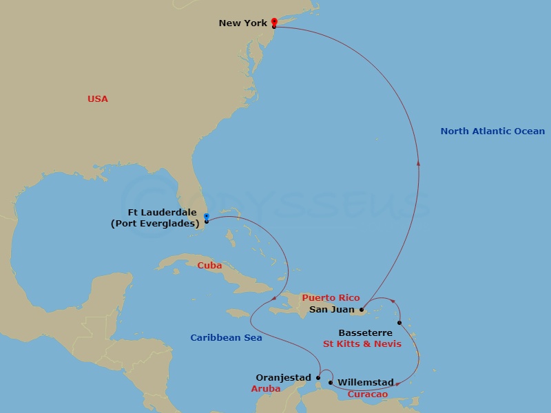 11-night Caribbean Islander Cruise