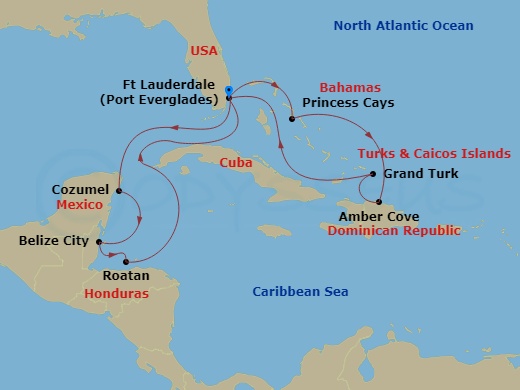 14-night Eastern/Western Caribbean Adventurer Holiday Cruise