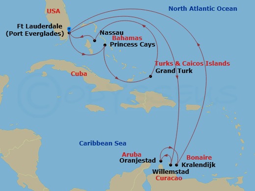 14-night Southern/Eastern Caribbean Adventurer Cruise