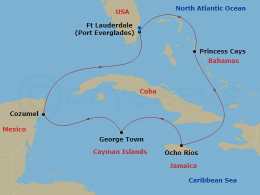 7-night Western Caribbean With Bahamas Cruise