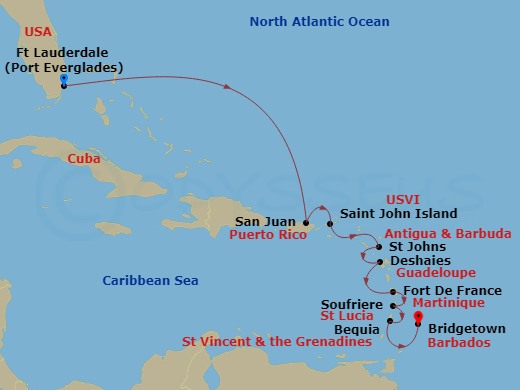 10-night Caribbean Cruise