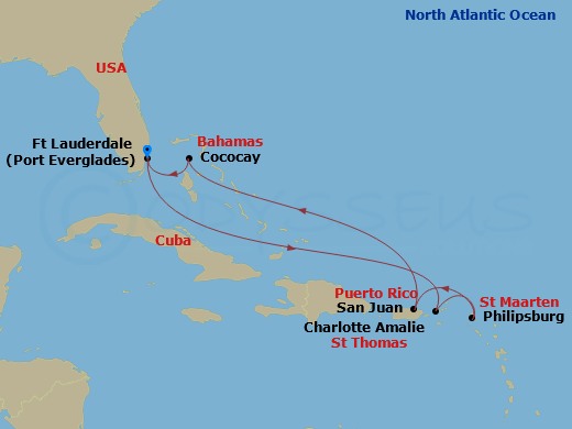 8-night Eastern Caribbean & Perfect Day Cruise