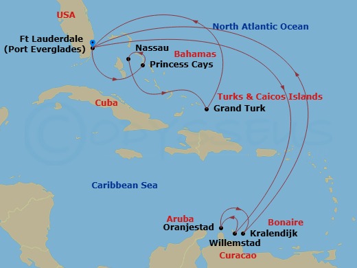 14-night Southern/Eastern Caribbean Adventurer Cruise