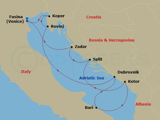 9-night Mediterranean Cruise