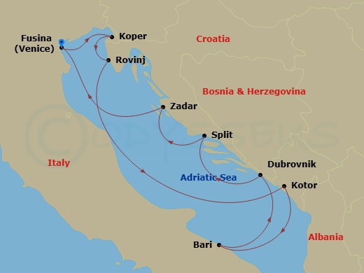 9-night Mediterranean Cruise