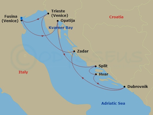 7-night Adriatic Cruise