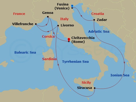 10-night Mediterranean Cruise