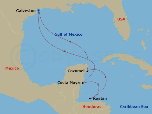 Western Caribbean With Mexico
