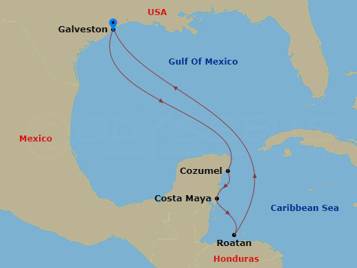 7-night Western Caribbean With Mexico  Holiday Cruise